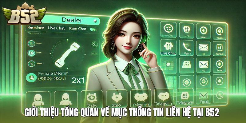 Giới thiệu tổng quan về mục thông tin liên hệ tại B52 